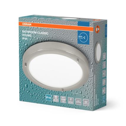 Osram - Таванно осветително тяло за баня BATHROOM CLASSIC 1xE27/15W/230V Ø 31 см IP44