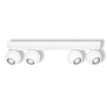 Osram - Точково осветително тяло SPOT SPHERAL 4xGU10/6W/230V бяло