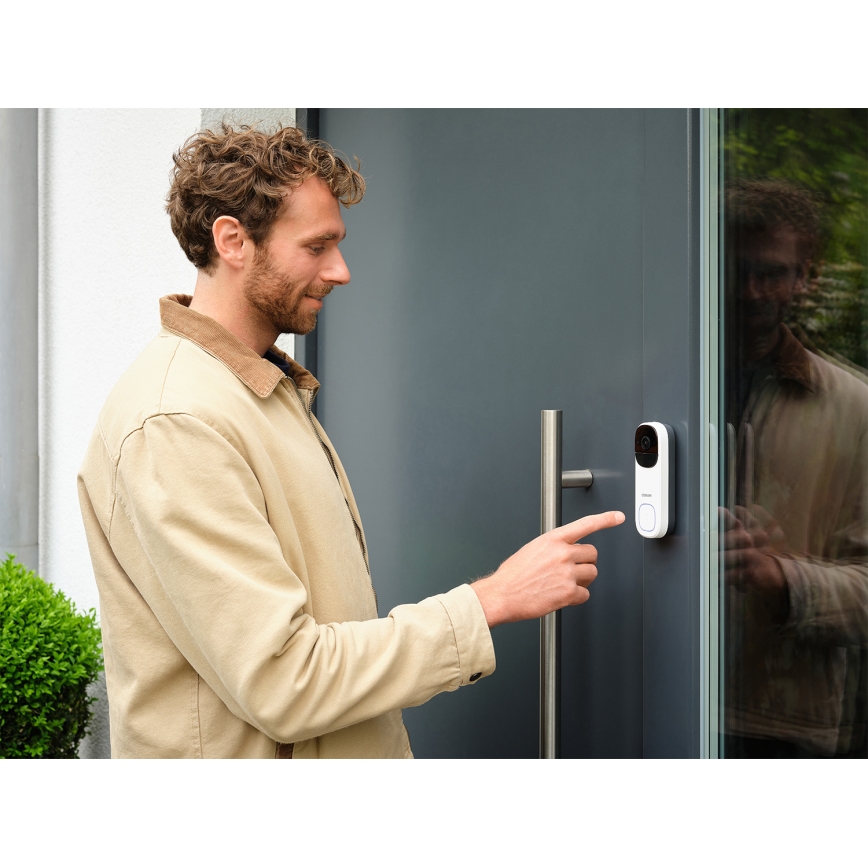 Osram - Умен видео звънец с вграден сензор 2K SMART+ 230V IP66 Wi‑Fi