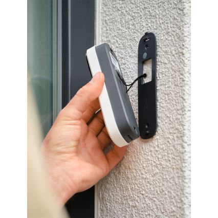Osram - Умен видео звънец с вграден сензор 2K SMART+ 230V IP66 Wi‑Fi