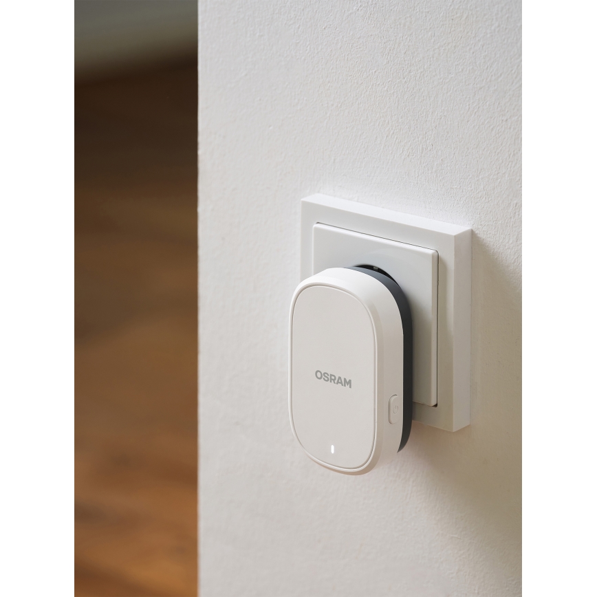 Osram - Умен видео звънец с вграден сензор 2K SMART+ 230V IP66 Wi‑Fi