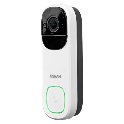 Osram - Умен видео звънец с вграден сензор 2K SMART+ 230V IP66 Wi‑Fi