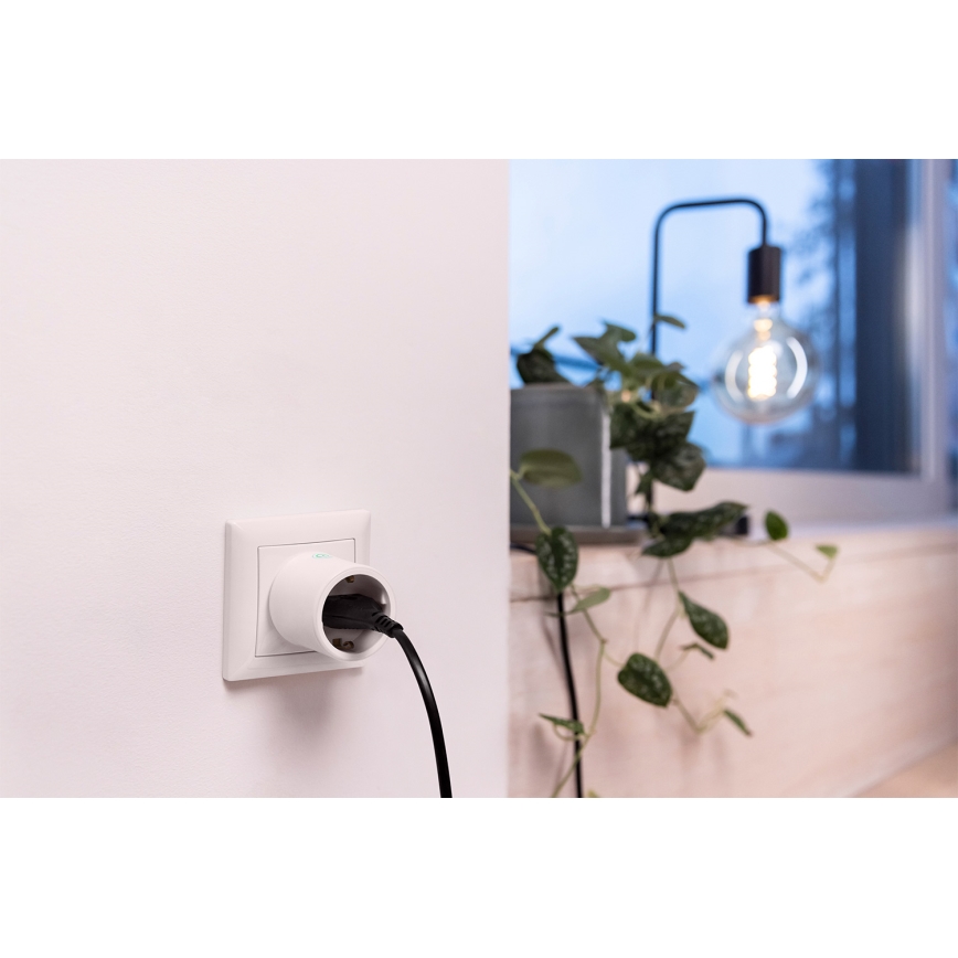 Osram - Умен контакт SMART+ MATTER SCHUKO 2300W/230V/10A Wi-Fi бял