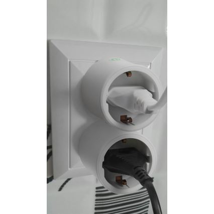 Osram - Умен контакт SMART+ MATTER SCHUKO 2300W/230V/10A Wi-Fi бял