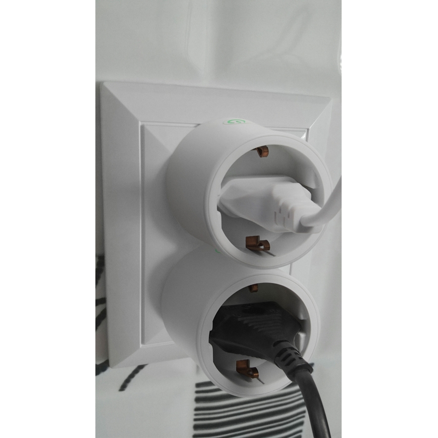 Osram - Умен контакт SMART+ MATTER SCHUKO 2300W/230V/10A Wi-Fi бял