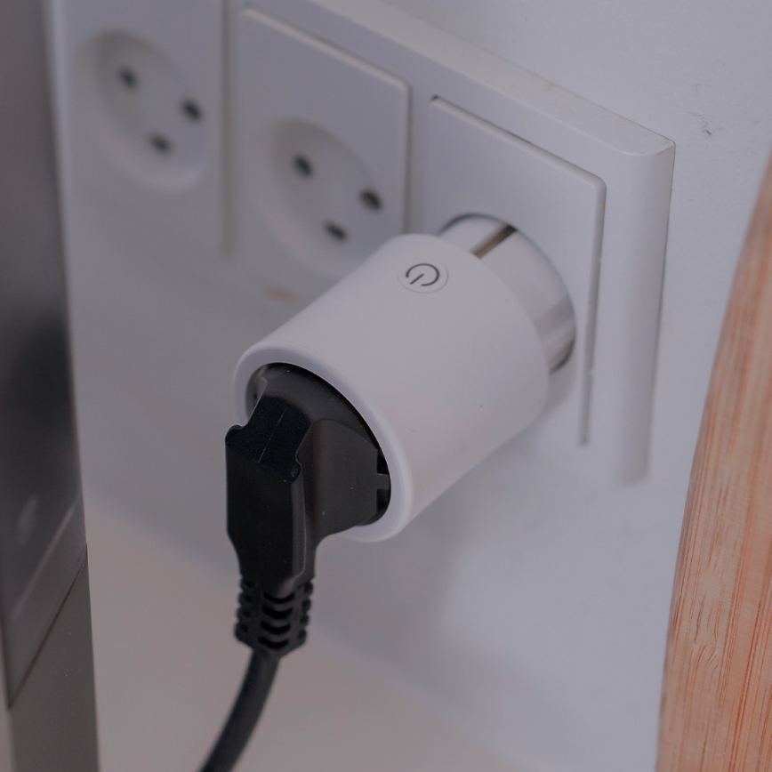 Osram - Умен контакт SMART+ MATTER SCHUKO 2300W/230V/10A Wi-Fi бял