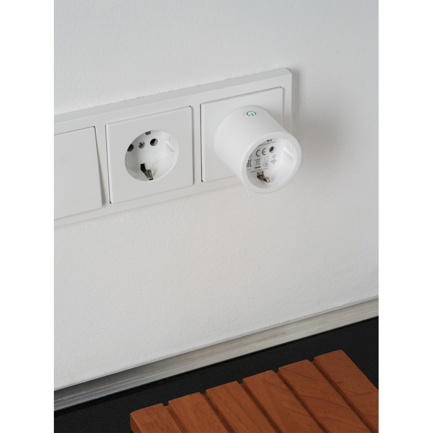 Osram - Умен контакт SMART+ MATTER SCHUKO 2300W/230V/10A Wi-Fi бял