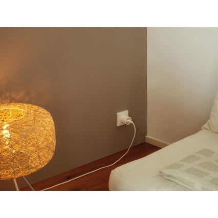 Osram - Умен контакт SMART+ MATTER SCHUKO 2300W/230V/10A Wi-Fi бял