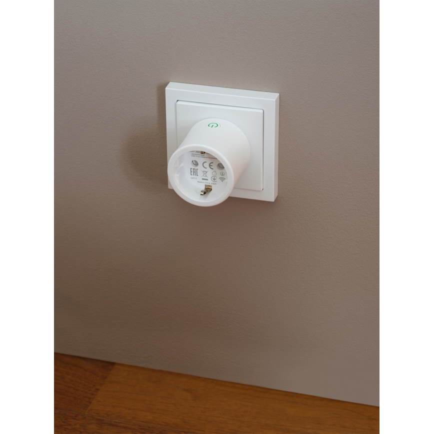 Osram - Умен контакт SMART+ MATTER SCHUKO 2300W/230V/10A Wi-Fi бял