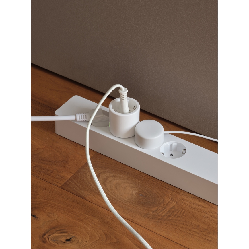 Osram - Умен контакт SMART+ MATTER SCHUKO 2300W/230V/10A Wi-Fi бял