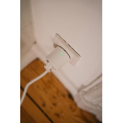 Osram - Умен контакт SMART+ MATTER SCHUKO 2300W/230V/10A Wi-Fi бял