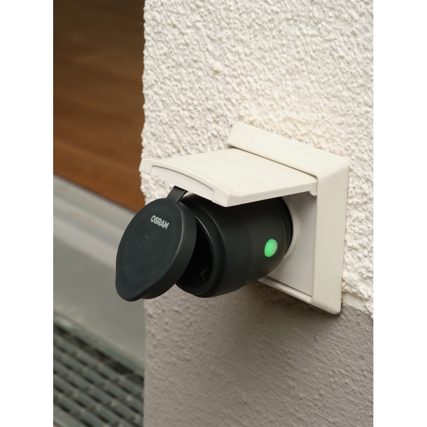 Osram - Умна външна розетка SMART+ SCHUKO 3680W/230V/16A IP44