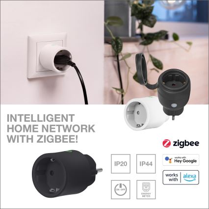 Osram - Умна външна розетка SMART+ SCHUKO 3680W/230V/16A IP44
