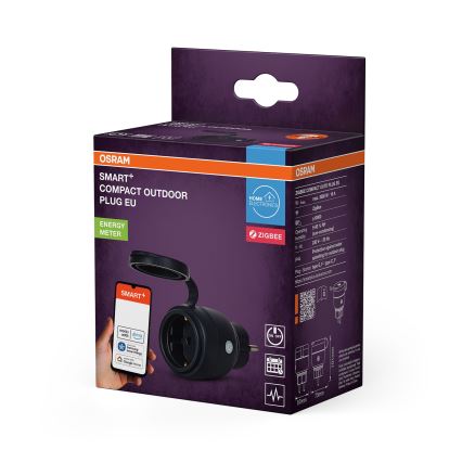 Osram - Умна външна розетка SMART+ SCHUKO 3680W/230V/16A IP44