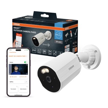 Osram - Умна външна камера със сензор 2K SMART+ 230V IP67 Wi-Fi