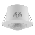 Osram - Вграден сензор за движение 360° FLUSH 230V бял