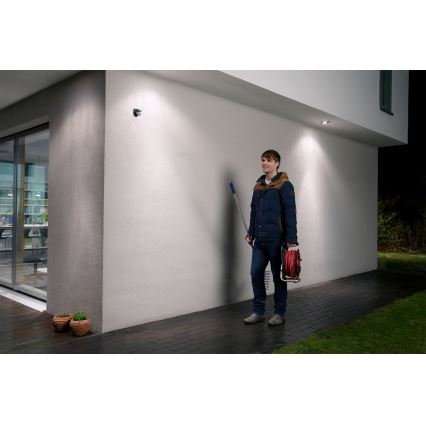 Osram - Външен инфрачервен сензор за движение 230V IP44 черен