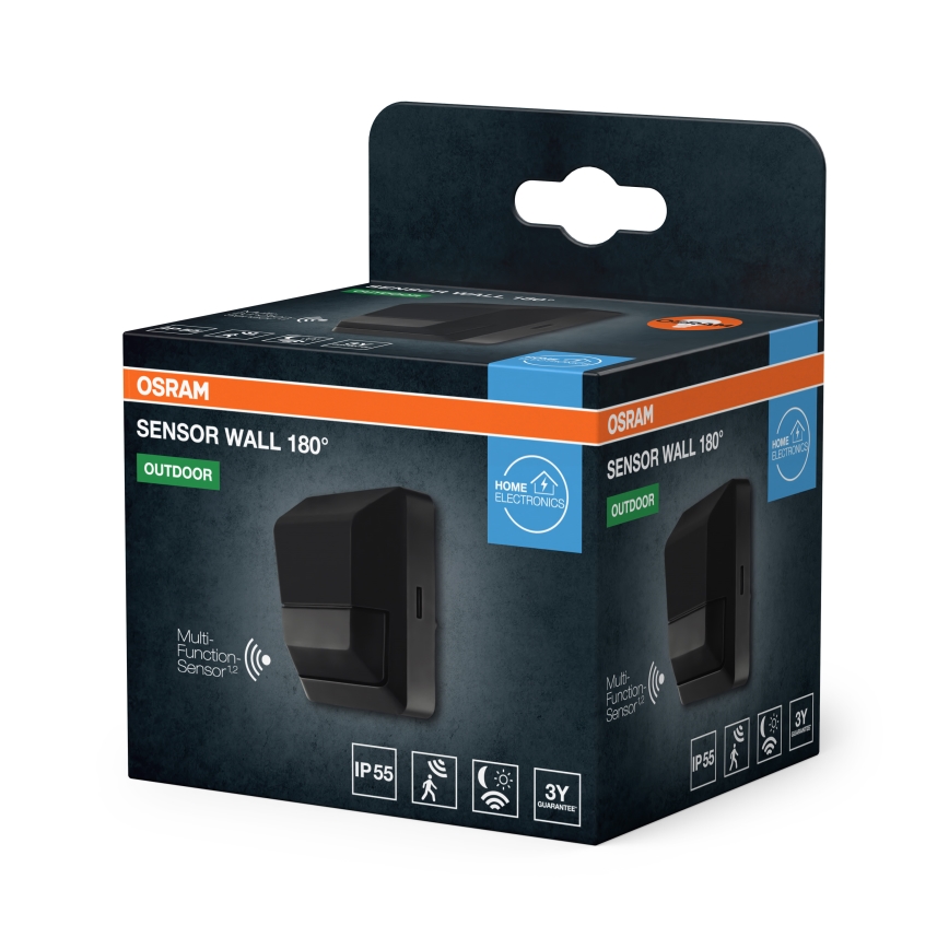 Osram - Външен инфрачервен сензор за движение 230V IP55 антрацит