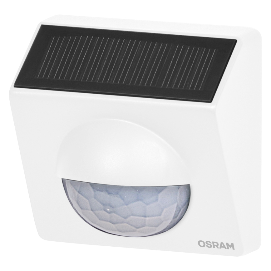 Osram - Външен соларен сензор за движение SMART+ 3,7V бял IP65 Wi-Fi 800 mAh