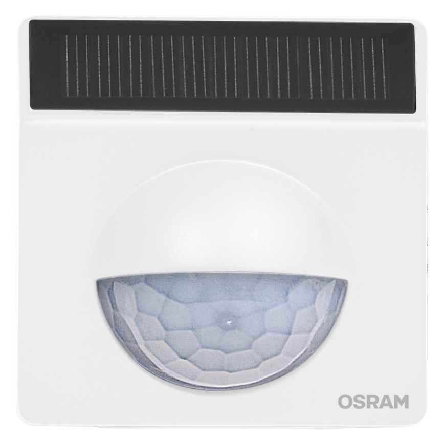 Osram - Външен соларен сензор за движение SMART+ 3,7V бял IP65 Wi-Fi 800 mAh
