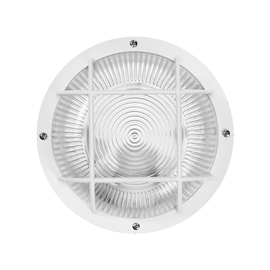 Osram - Външна стенна лампа BULKHEAD 1xE27/10W/230V Ø 19 см IP54 бяло