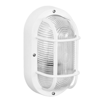 Osram - Външно стенно осветително тяло BULKHEAD 1xE27/10W/230V IP54 бяло
