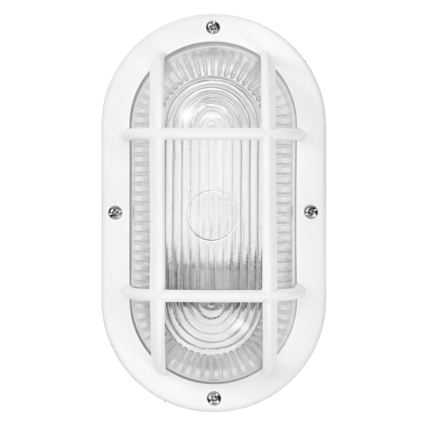 Osram - Външно стенно осветително тяло BULKHEAD 1xE27/10W/230V IP54 бяло