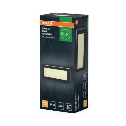 Osram - Външно стенно осветително тяло ENDURA STYLE LED/10W/230V IP54 антрацит