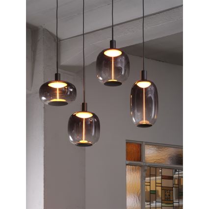 Osram - Захранващ кабел NEEDLE PENDANT 4xE27/25W/230V антрацит