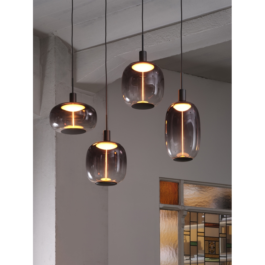 Osram - Захранващ кабел NEEDLE PENDANT 4xE27/25W/230V антрацит