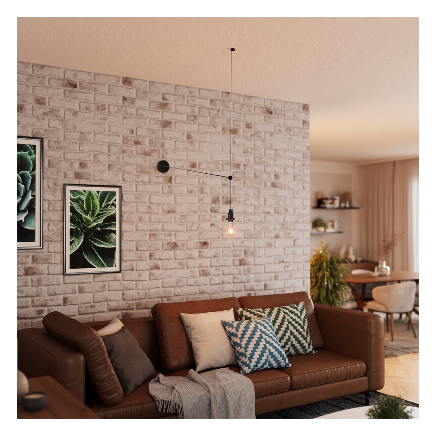 Osram - Захранващ кабел PENDULUM 1xE27/40W/230V черен