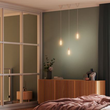 Osram - Захранващ кабел PENDULUM BELL 1xE27/15W/230V бял