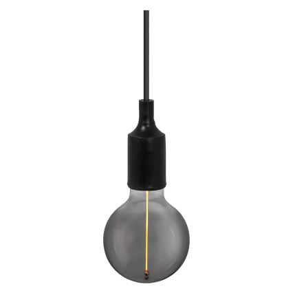Osram - Захранващ кабел PENDULUM BELL 1xE27/15W/230V черен