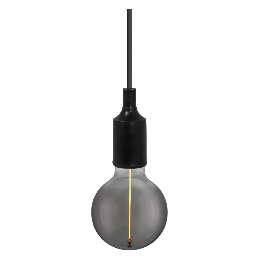 Osram - Захранващ кабел PENDULUM BELL 1xE27/15W/230V черен