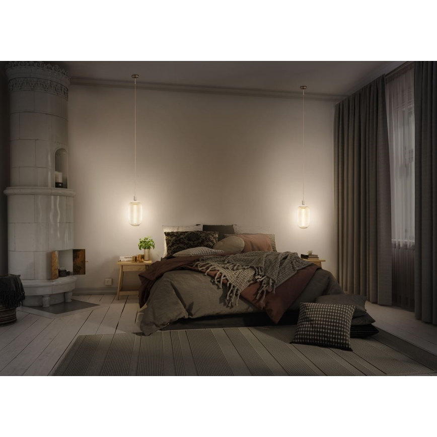 Osram - Захранващ кабел PENDULUM NEEDLE 1xE27/15W/230V бежов