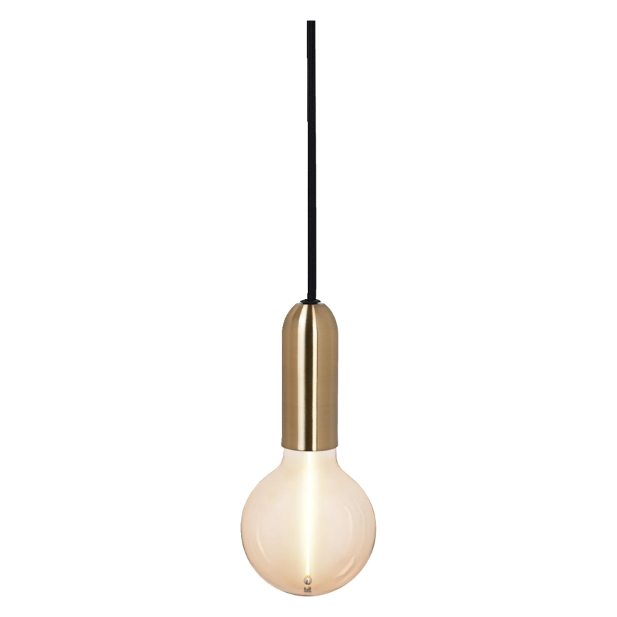 Osram - Златист захранващ кабел PENDULUM ROUND 1xE27/15W/230V