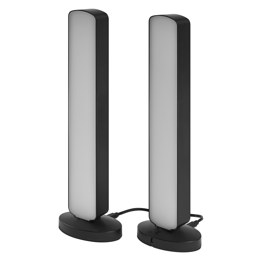 Osram - комплект 2x димируема настолна лампа LED RGBW MOOD LIGHT LED/4W/230V 2700-6500K Wi-Fi + дистанционно управление