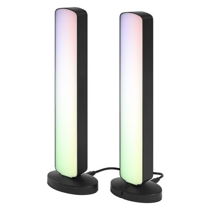 Osram - комплект 2x димируема настолна лампа LED RGBW MOOD LIGHT LED/4W/230V 2700-6500K Wi-Fi + дистанционно управление