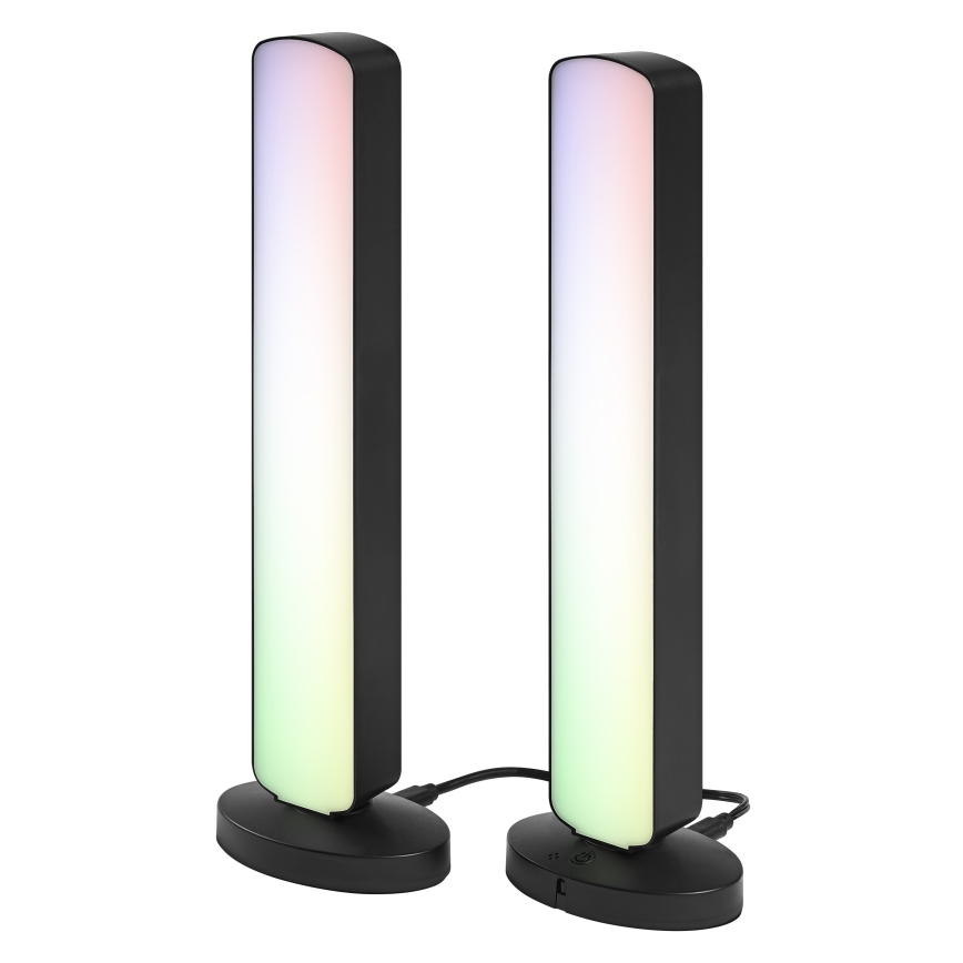 Osram - комплект 2x димируема настолна лампа LED RGBW MOOD LIGHT LED/4W/230V 2700-6500K Wi-Fi + дистанционно управление