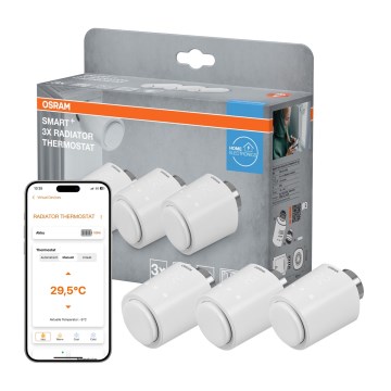 Osram - Комплект 3x термостатни глави SMART+ 3xAA Wi-Fi