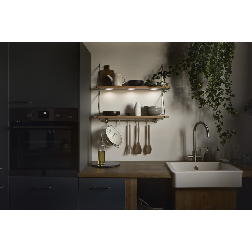 Osram - Комплект 3 бр. LED подшкафно осветително тяло UNDERCABINET LED/8,5W/230V 3000K бяло