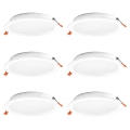 Osram - Комплект от 6 броя вградени LED осветителни тела ESSENTIAL LED/18W/230V 6500K, диаметър 22 см, бяло