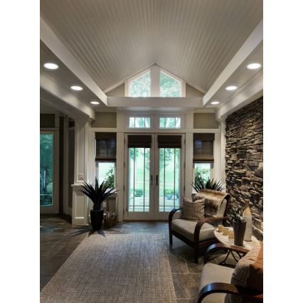 Osram - Комплект от 6 бр. вградени LED осветителни тела ESSENTIAL LED/18W/230V 4000K, диаметър 22 см, бели