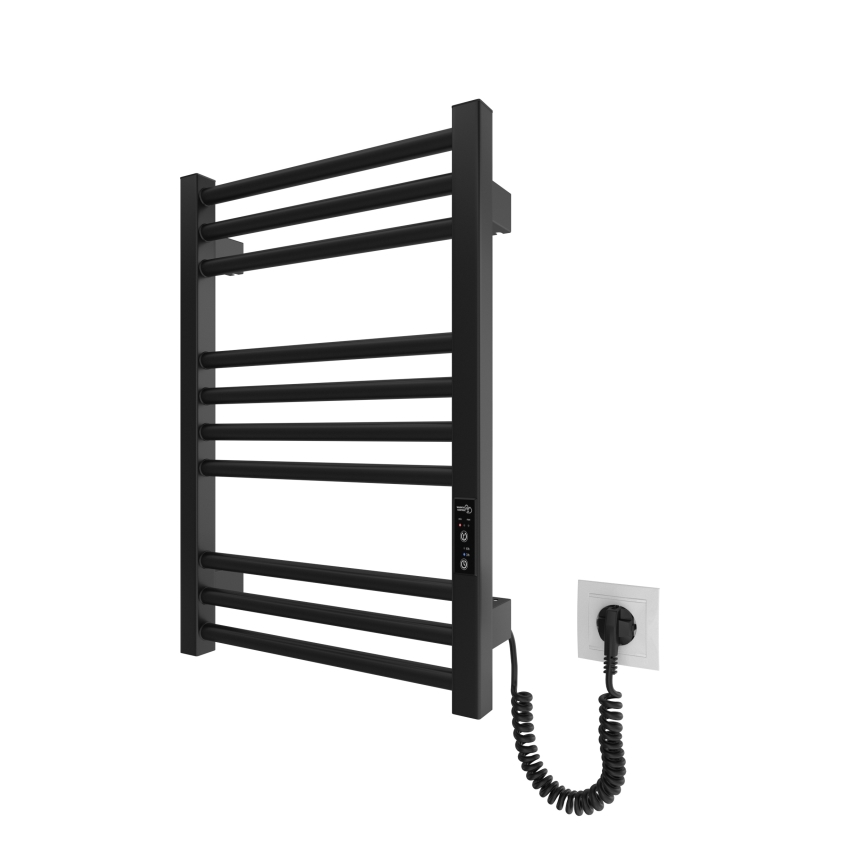 Отопляема лира за баня HF DERBY 100W/230V 57x43 см черен