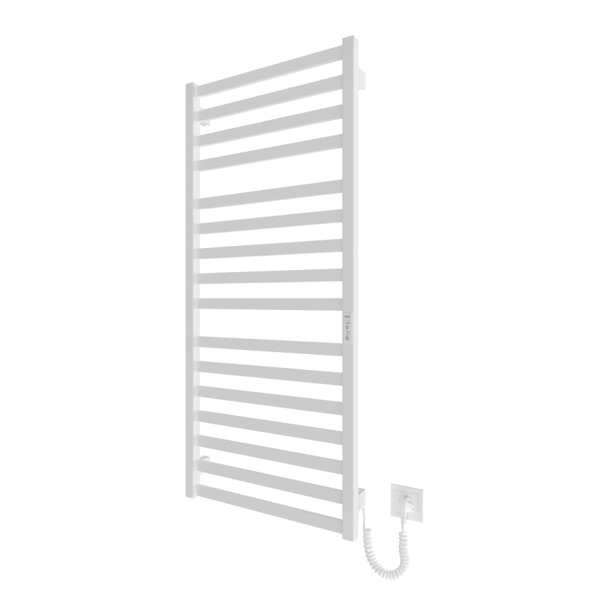 Отопляема лира за баня HF OXFORD 255W/230V 117x53 см бял дeсен