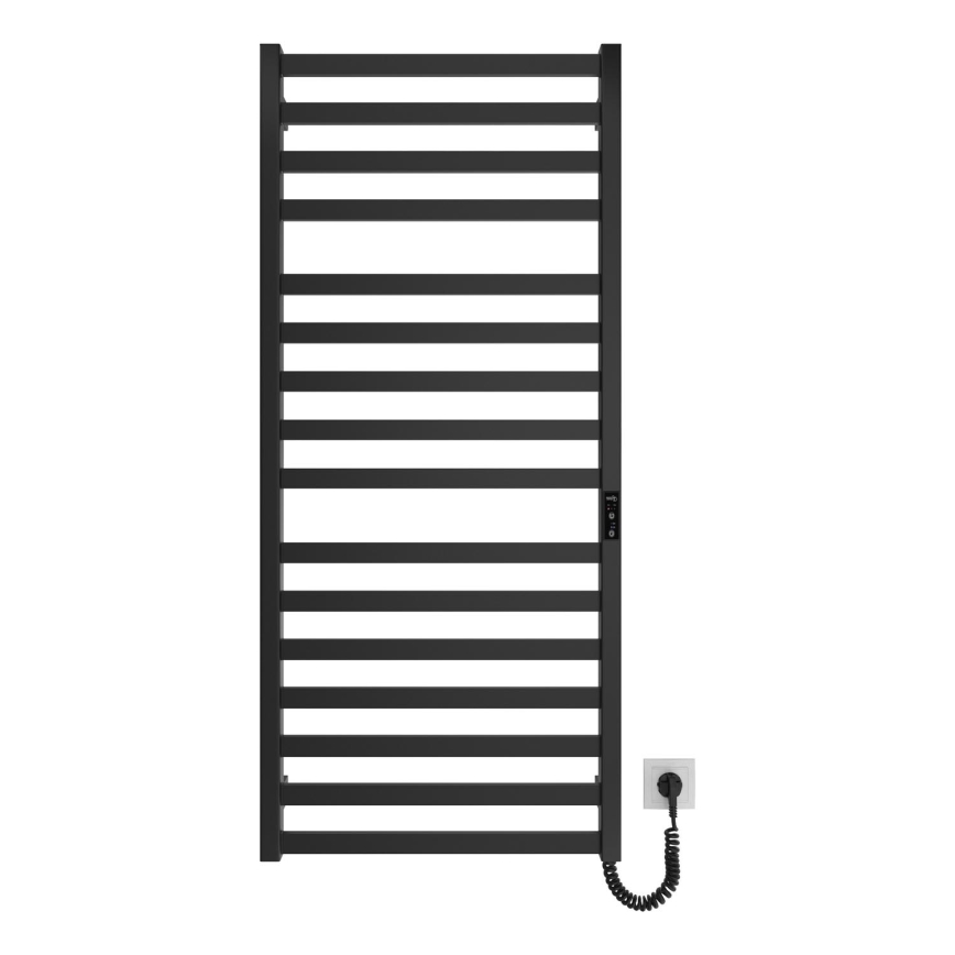 Отопляема лира за баня HF OXFORD 255W/230V 117x53 см черен