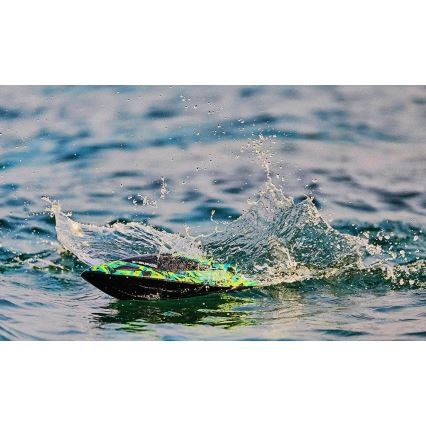 Overmax - Радиоуправляема лодка X-SURGE 4000 mAh черно/зелено