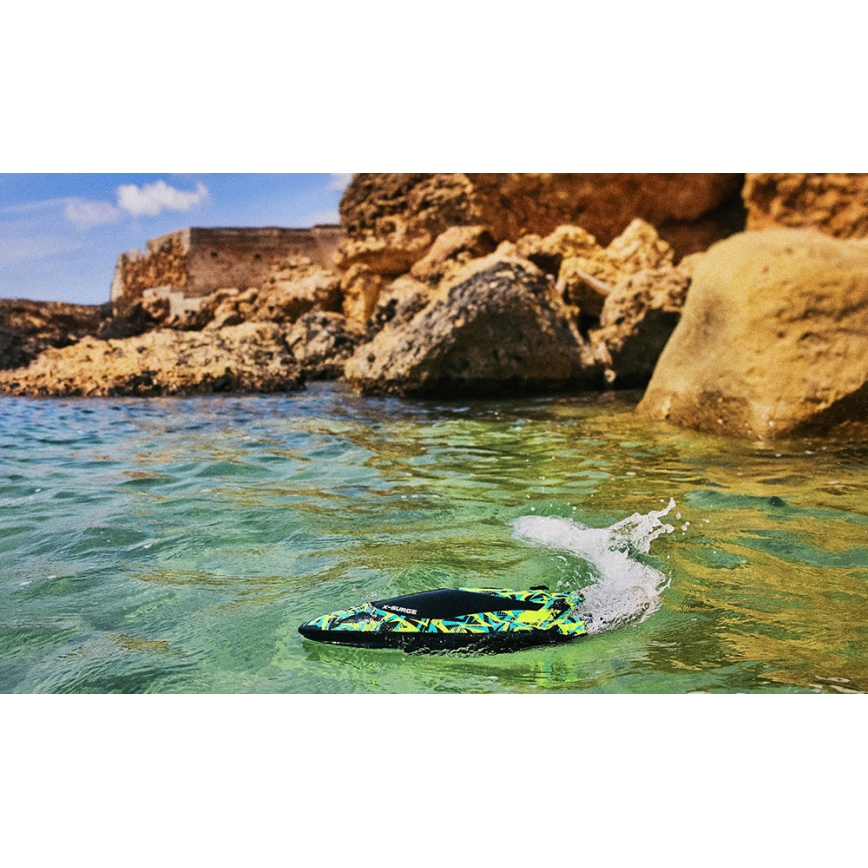 Overmax - Радиоуправляема лодка X-SURGE 4000 mAh черно/зелено