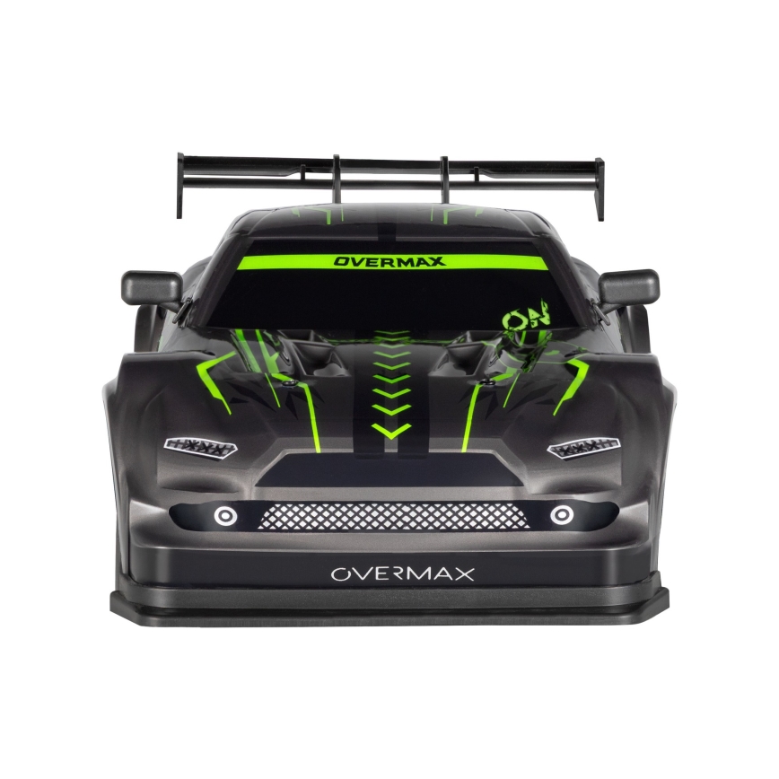 Overmax - RC дрифт автомобил с дистанционно управление 2 в 1 X-OVERSLIDE 1000 mAh черен/зелен/син/червен