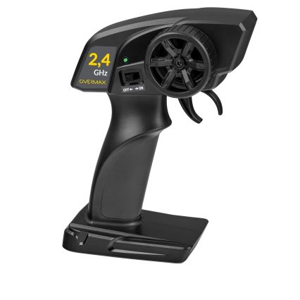 Overmax - RC дрифт автомобил с дистанционно управление X-DRIFT 1000 mAh жълт/лилав